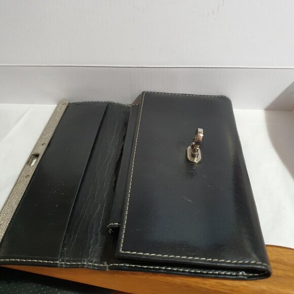 Vintage Gucci Trifold Leather Wallet - Black - Picture 5 of 9